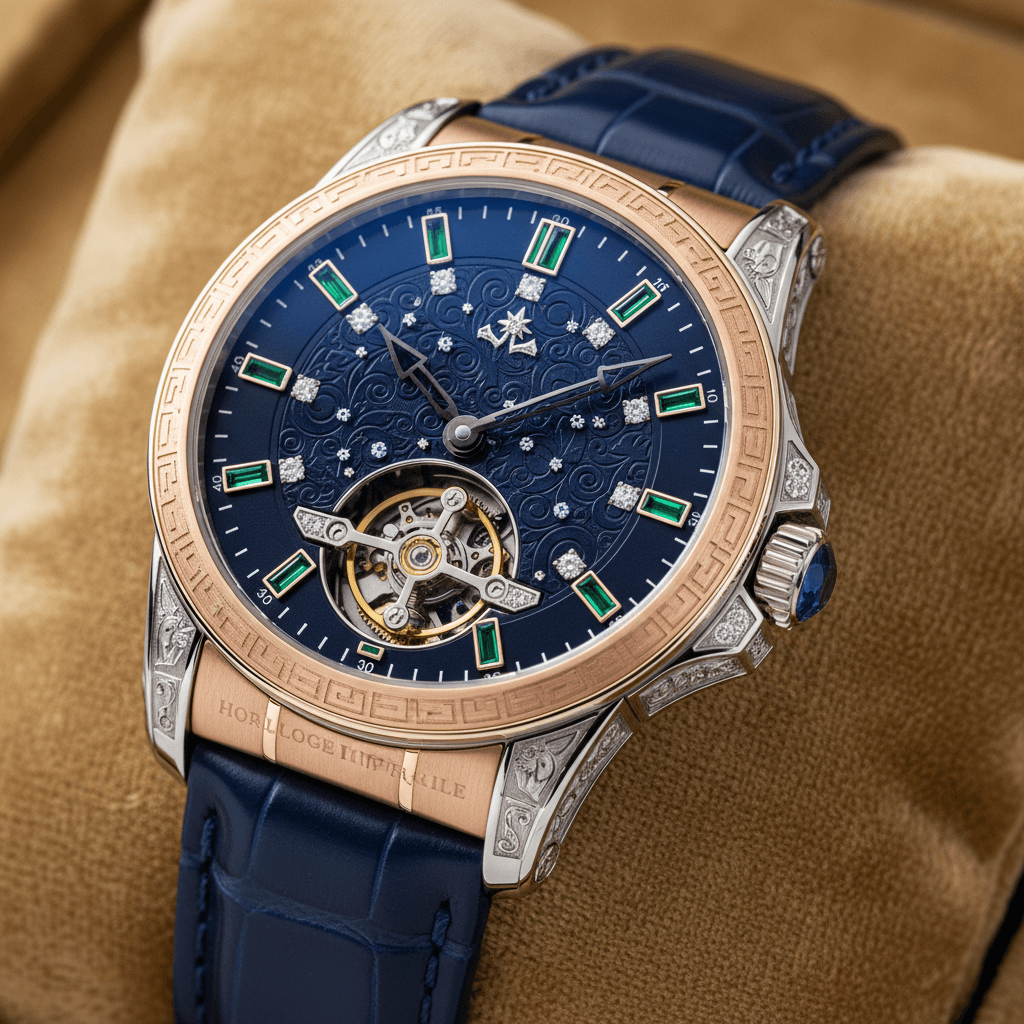 Custom precision luxury watch