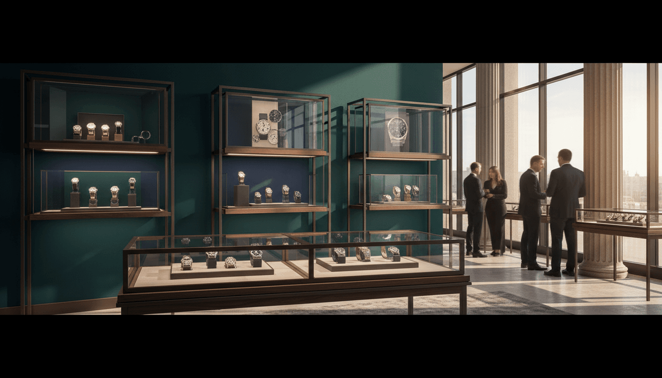 Exquisite custom diamond watch and luxury jewelry pieces showcasing Royal Creations craftsmanship