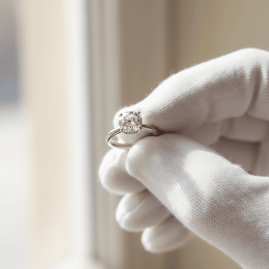 Custom engagement ring